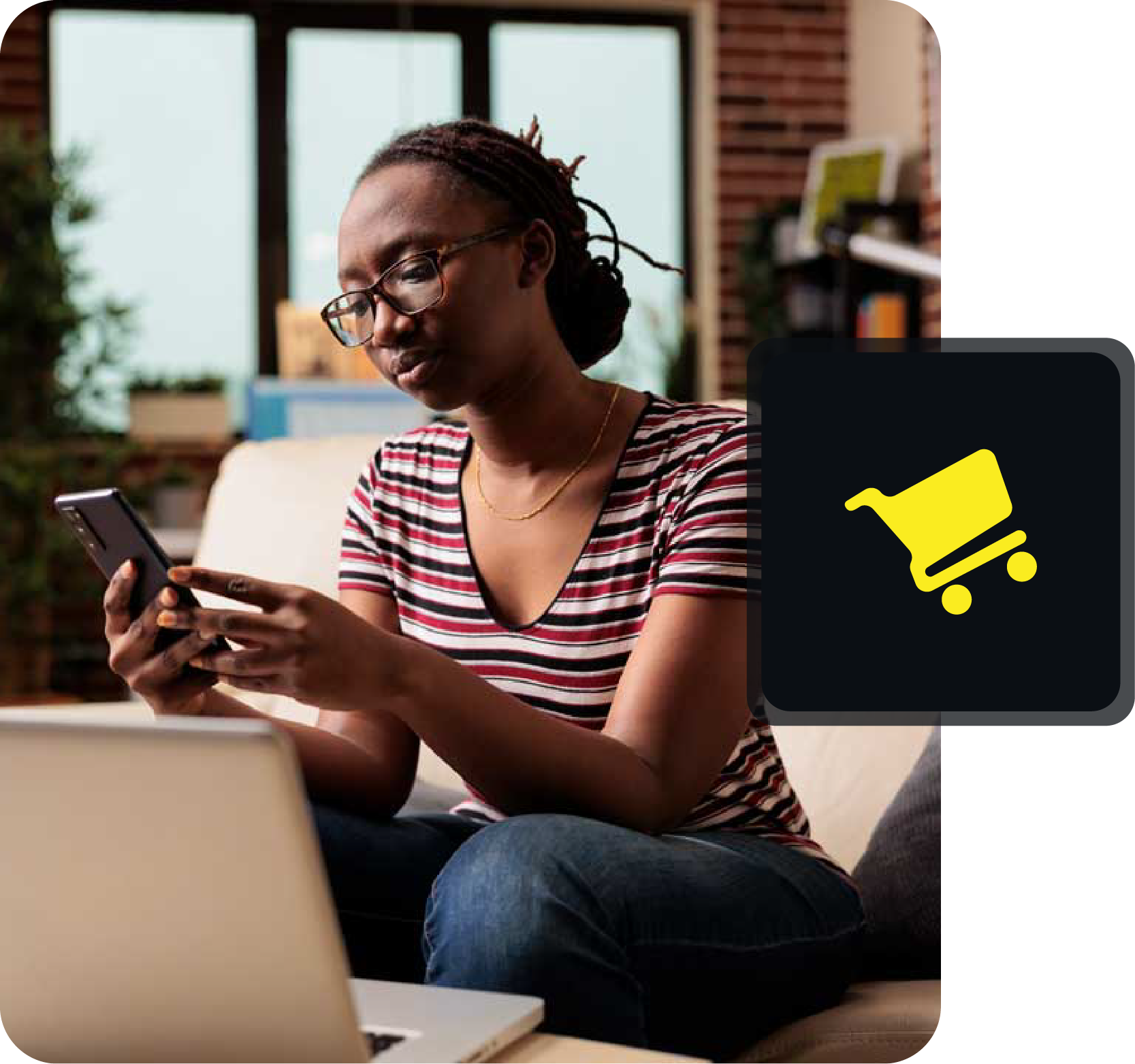 Smart business card preview